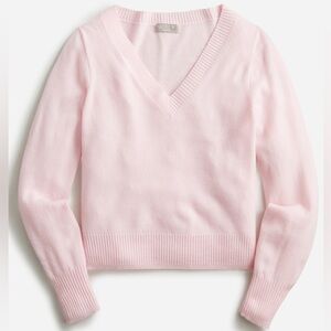 J.Crew Cashmere shrunken V-neck sweater